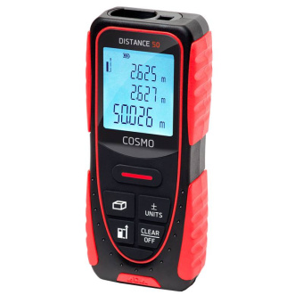 Лазерный дальномер Ada Cosmo 50 2кл.лаз. 635нм цв.луч. красный в кейсе (А00491) - купить недорого с доставкой в интернет-магазине