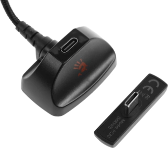 Наушники с микрофоном A4Tech Bloody MR590 Sports белый/черный 1.5м мониторные BT/Radio/3.5mm оголовье (MR590+ WIRED/SPORT WHITE) - купить недорого с доставкой в интернет-магазине