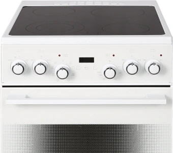 Плита Электрическая Gefest ЭП Н Д 5560-03 0040 белый/черный стеклокерамика (без крышки) - купить недорого с доставкой в интернет-магазине