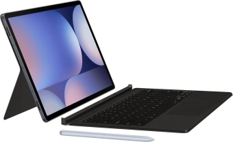 Чехол-клавиатура Samsung для Samsung Galaxy Tab S9+/S9 FE+/S10+ Book Cover Keyboard поликарбонат/полиуретан черный (EF-DX825UBRGRU) - купить недорого с доставкой в интернет-магазине