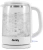 Чайник электрический Domfy DSW-EK304 1.6л. 2200Вт белый корпус: стекло/пластик - купить недорого с доставкой в интернет-магазине