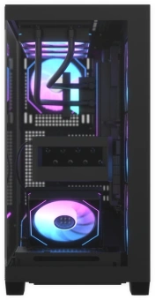 Корпус Formula Crystal Z8G Floe черный без БП ATX 8x120mm 6x140mm 2xUSB3.0 audio bott PSU - купить недорого с доставкой в интернет-магазине