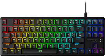 Клавиатура HyperX Alloy Origins Core механическая черный USB for gamer LED (4P5P3AA#ABA) - купить недорого с доставкой в интернет-магазине