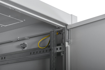 Шкаф коммутационный ЦМО (ШТК-Э-42.8.8-44АА) напольный 42U 800x800мм пер.дв.перфор. задн.дв.перфор. 2 бок.пан. направл.под закл.гайки 710кг серый 715мм 105кг 180град. 1987мм IP20 сталь - купить недорого с доставкой в интернет-магазине