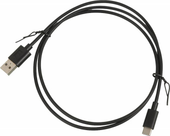 Кабель USB (m)-USB Type-C (m) 1м черный - купить недорого с доставкой в интернет-магазине