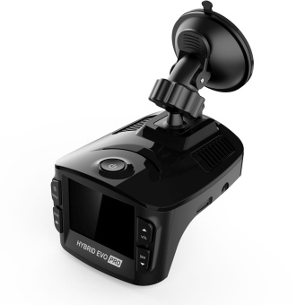 Видеорегистратор с радар-детектором Silverstone F1 Hybrid Evo Pro GPS ГЛОНАСС черный - купить недорого с доставкой в интернет-магазине