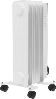 Радиатор масляный Royal Clima Siena ROR-S5-1000M 1000Вт белый/серый - купить недорого с доставкой в интернет-магазине