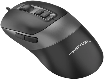 Мышь A4Tech Fstyler FM50S Plus черный оптическая 4000dpi silent USB 7but - купить недорого с доставкой в интернет-магазине
