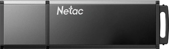 Флеш Диск Netac 32GB U351 NT03U351N-032G-32BK USB3.0 серый - купить недорого с доставкой в интернет-магазине