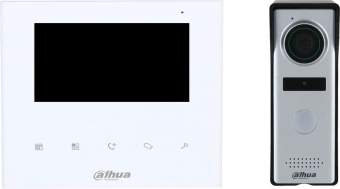 Комплект домофона Dahua DHI-KTA04 белый - купить недорого с доставкой в интернет-магазине