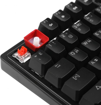 Клавиатура A4Tech Bloody S515R механическая черный USB for gamer LED (подставка для запястий) (S515R FIRE BLACK) - купить недорого с доставкой в интернет-магазине