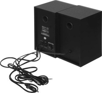 Колонки Defender Solar 20 2.0 черный 20Вт BT беспроводные BT - купить недорого с доставкой в интернет-магазине