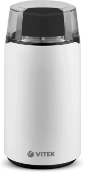 Кофемолка Vitek Harmony VT-1547 200Вт сист.помол.:ротац.нож вместим.:45гр белый - купить недорого с доставкой в интернет-магазине