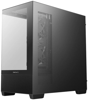 Корпус Deepcool CG380 3F черный без БП mATX 6x120mm 3x140mm 2xUSB3.0 audio bott PSU - купить недорого с доставкой в интернет-магазине