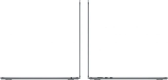 Ноутбук Apple MacBook Air A3114 M3 8 core 16Gb SSD256Gb/10 core GPU 15.3" Liquid Retina (2880x1864) Mac OS grey space WiFi BT Cam (MC9D4LL/A) - купить недорого с доставкой в интернет-магазине