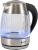 Чайник электрический Vitek VT-7030 1.8л. 2200Вт черный/серебристый корпус: стекло - цена, купить или заказать с доставкой в интернет-магазине Чайник электрический Vitek VT-7030 1.8л. 2200Вт черный/серебристый корпус: стекло - купить недорого с доставкой в интернет-магазине
