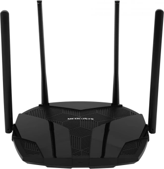 Роутер беспроводной Mercusys MR80X AX3000 10/100/1000BASE-TX черный - купить недорого с доставкой в интернет-магазине