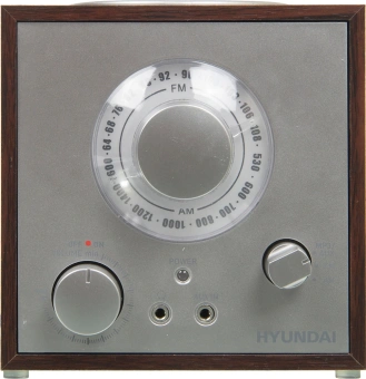 Радиоприемник настольный Hyundai H-SRS200 вишня USB SD/microSD - купить недорого с доставкой в интернет-магазине