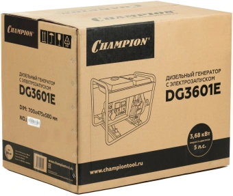 Генератор Champion DG3601E 3кВт - купить недорого с доставкой в интернет-магазине