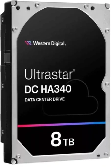 Жесткий диск WD SATA-III 8TB WUS721208BLE604 Ultrastar DC HC340 512E (7200rpm) 256Mb 3.5" - купить недорого с доставкой в интернет-магазине
