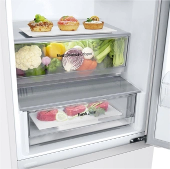 Холодильник LG GC-B459AQQW 2-хкамерн. белый инвертер - купить недорого с доставкой в интернет-магазине