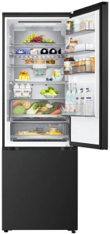 Холодильник LG GC-B640FTBM 2-хкамерн. черный инвертер - купить недорого с доставкой в интернет-магазине