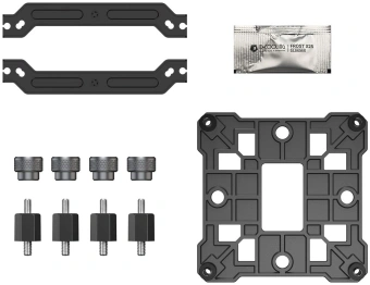 Устройство охлаждения(кулер) ID-Cooling SE-904-XT ARGB Soc-AM5/AM4/1200/1700/1851 черный 4-pin 14-29.1dB Al+Cu 180W 430gr Ret (SE-904-XT ARGB BLACK) - купить недорого с доставкой в интернет-магазине