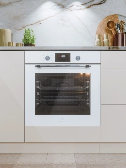 Духовой шкаф Электрический Lex EDP 680 WH MAX белый - купить недорого с доставкой в интернет-магазине