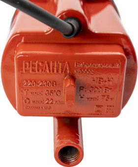 Насос садовый Ресанта НВ-10Н 300Вт 1320л/час вибрационный (77/8/2) - купить недорого с доставкой в интернет-магазине