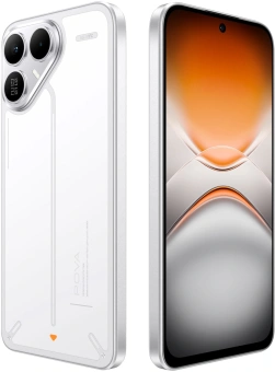 Смартфон Tecno Pova 8 5G 128Gb 8Gb белый моноблок 3G 4G 6.76" 1080x2344 Android 16 50Mpix 802.11 a/b/g/n/ac NFC GPS GSM900/1800 Protect - купить недорого с доставкой в интернет-магазине