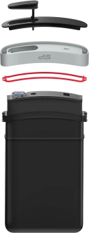 Жесткий диск Silicon Power USB3.0 1TB SP010TBPHD65BS3G A65B Armor 1.8" черный - купить недорого с доставкой в интернет-магазине