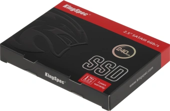 Накопитель SSD Kingspec SATA-III 240GB P4-240 2.5" - купить недорого с доставкой в интернет-магазине