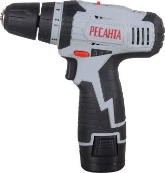 Дрель-шуруповерт Ресанта ДА-12-2Л аккум. патрон:быстрозажимной (75/14/1) - купить недорого с доставкой в интернет-магазине