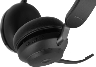 Наушники с микрофоном Jabra Evolve2 65 Link380a MS черный накладные BT оголовье (26599-999-999) - купить недорого с доставкой в интернет-магазине