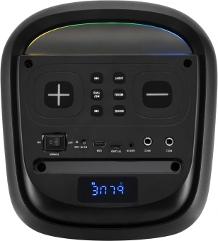 Минисистема Hyundai H-MC1237 черный 40Вт FM USB BT micro SD - купить недорого с доставкой в интернет-магазине