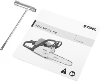 Бензопила STIHL MS 170 1300Вт 1.8л.с. дл.шины:16" (40cm) - купить недорого с доставкой в интернет-магазине