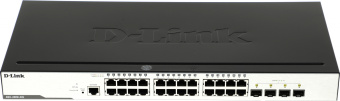 Коммутатор D-Link DGS-3000-28L/B1A 24x1Гбит/с 4SFP управляемый - цена, купить или заказать с доставкой в интернет-магазине Коммутатор D-Link DGS-3000-28L/B1A 24x1Гбит/с 4SFP управляемый - купить недорого с доставкой в интернет-магазине