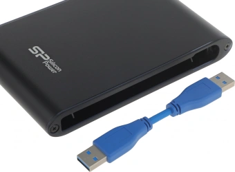 Жесткий диск Silicon Power USB3.0 1TB SP010TBPHDA80S3K A80 Armor 2.5" черный - купить недорого с доставкой в интернет-магазине