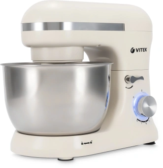 Миксер планетарный Vitek VT-PM0110 1500Вт кремовый - купить недорого с доставкой в интернет-магазине