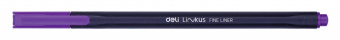 Набор ручек капилляр. Deli Linkus (EQ900-12) d=0.45мм ассор. черн. игловидный пиш. наконечник линия 0.45мм 12цв. - купить недорого с доставкой в интернет-магазине