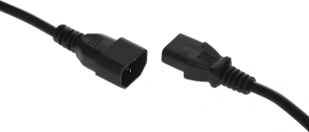 Кабель-удлинитель KingPrice KP-PC-C13-C14-3m IEC C13 IEC C14 3м черный - купить недорого с доставкой в интернет-магазине