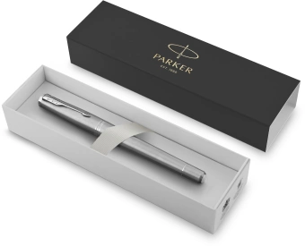 Ручка перьев. Parker Urban Core F200 (1931605) Metro Metallic CT M сталь нержавеющая подар.кор. - купить недорого с доставкой в интернет-магазине