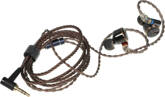 Наушники вкладыши Fiio FD3 1.2м черный/медный проводные в ушной раковине (80001656) - купить недорого с доставкой в интернет-магазине