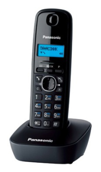 Р/Телефон Dect Panasonic KX-TG1611RUH серый АОН - купить недорого с доставкой в интернет-магазине