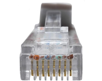 Патч-корд Suprlan 10-0142 UTP RJ-45 вил.-вилка RJ-45 кат.5E 1м серый LSZH 26AWG - купить недорого с доставкой в интернет-магазине