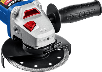Углошлифовальная машина Зубр УШМ-П125-1500 ПСТ 1500Вт 9500об/мин рез.шпин.:M14 d=125мм - купить недорого с доставкой в интернет-магазине