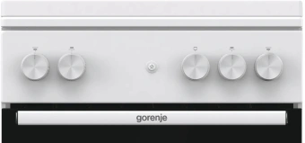 Плита Газовая Gorenje GG5A14WJ белый (металлическая крышка) реш.сталь - купить недорого с доставкой в интернет-магазине
