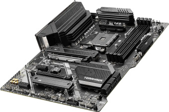 Материнская плата MSI MAG B550 TOMAHAWK MAX WIFI Soc-AM4 AMD B550 4xDDR4 ATX AC`97 8ch(7.1) 2.5Gg RAID+HDMI+DP - купить недорого с доставкой в интернет-магазине