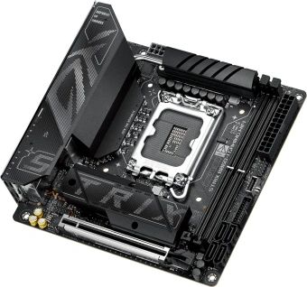 Материнская плата Asus ROG STRIX B860-I GAMING WIFI Soc-1851 Intel B860 2xDDR5 mini-ITX AC`97 8ch(7.1) 2.5Gg RAID+HDMI+DP - купить недорого с доставкой в интернет-магазине