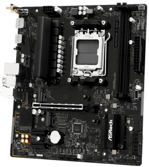 Материнская плата Asrock A620AM-X WiFi Socket AM5 AMD A620A 2xDDR5 mATX AC`97 8ch(7.1) 2.5Gg RAID+HDMI+DP - купить недорого с доставкой в интернет-магазине
